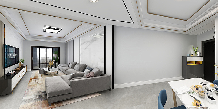 流光琴-金利多荣耀城-装修设计方案