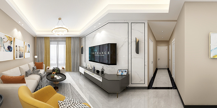 创拓装饰18125241247-东方俊园雷先生雅居-装修设计方案