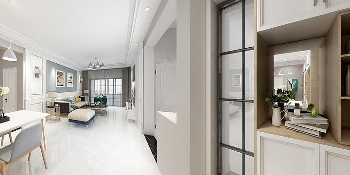 灬沐易丶-云城首府1#2-1402-装修设计方案