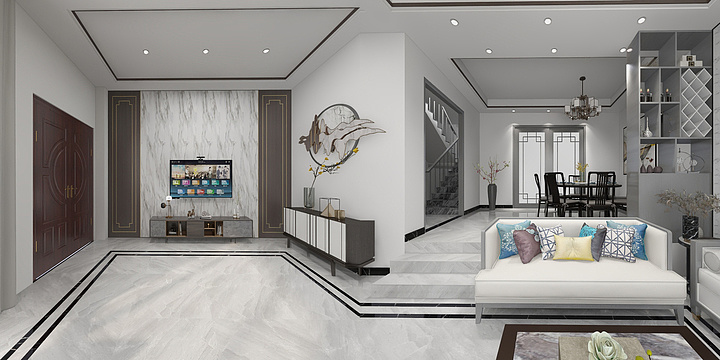 BLSGNB大师-二中独栋别墅一楼-副本-装修设计方案