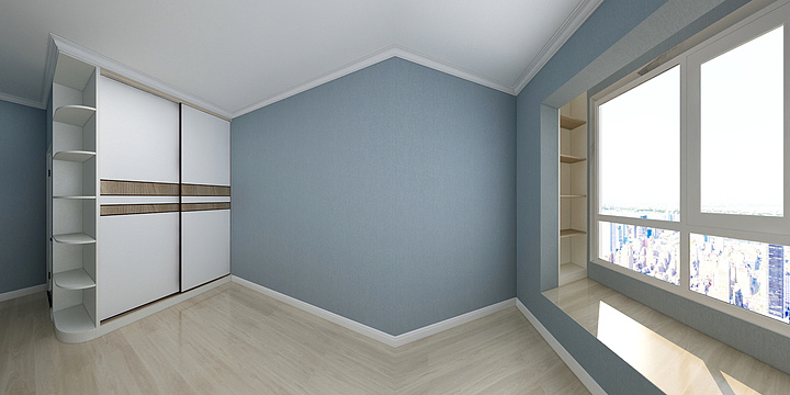 唯墅装饰设计-孔雀城21幢603室-装修设计方案