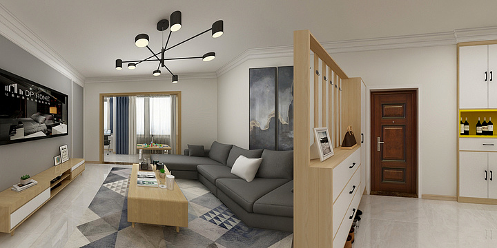 家装设计师668-王府井112平方-装修设计方案