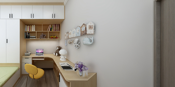 三方衣柜-保利爱乐小镇心悦花园15栋-装修设计方案