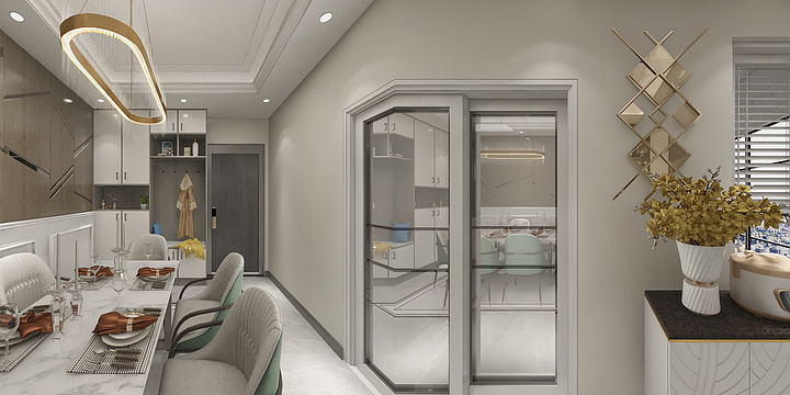 张俊超的小作坊-殷实小区200平-装修设计方案