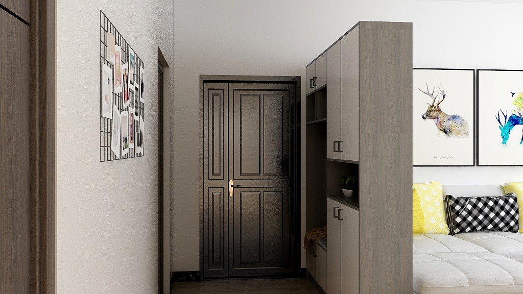 落叶全屋定制雨-梦园山庄-装修设计方案