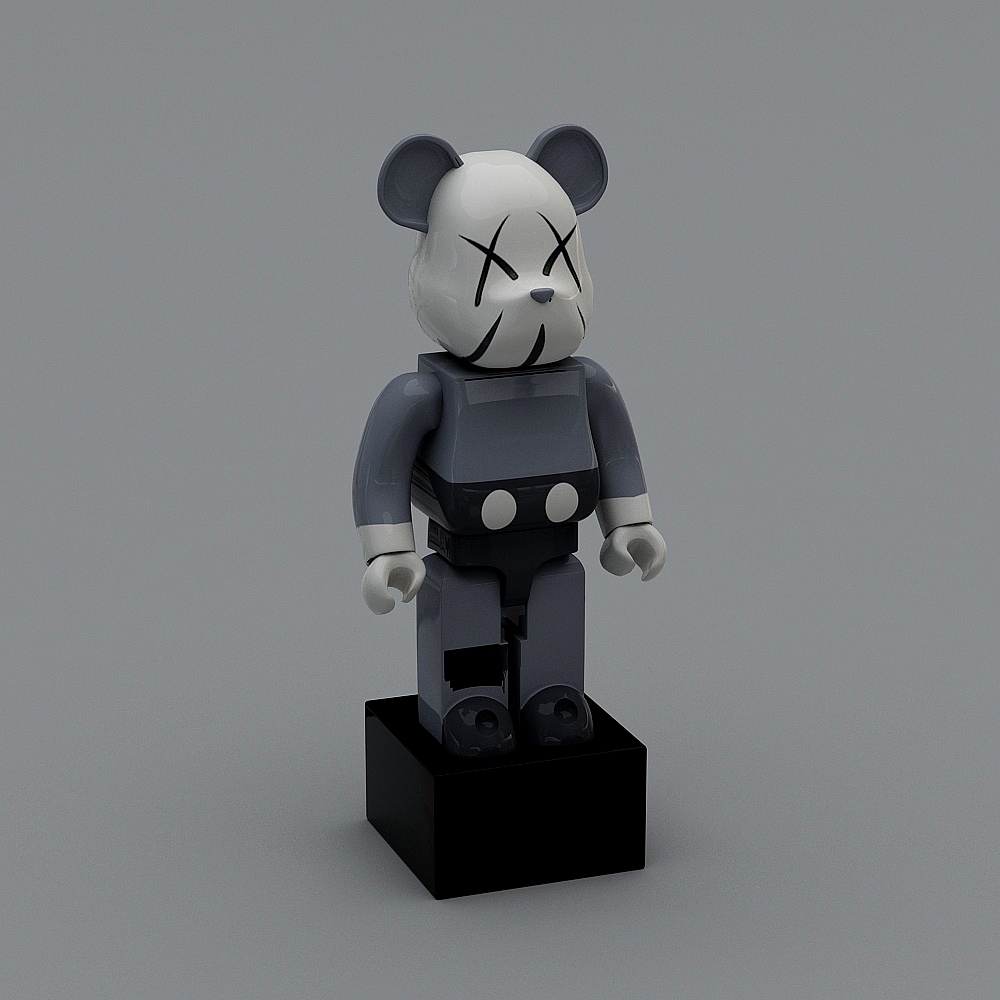 暴力熊3D模型