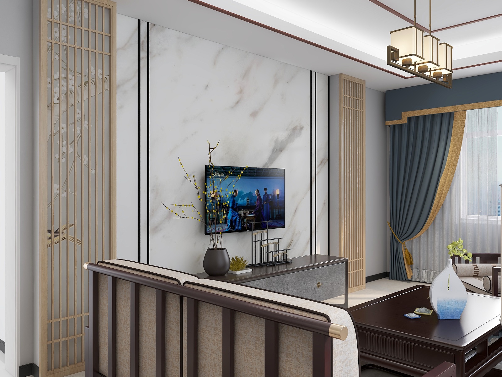JexZ-新中式混搭-装修设计方案