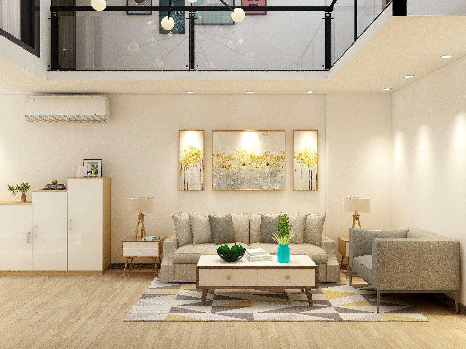 Airopop-肇庆市端州区敏捷城四期G栋162-装修设计方案