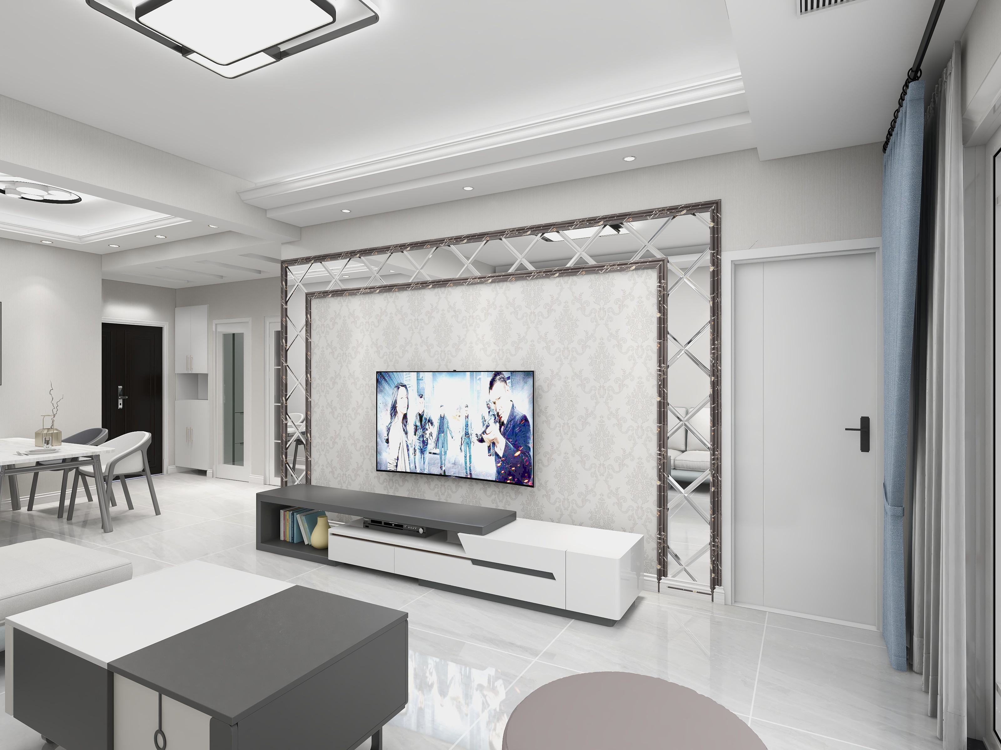 荆门至高建筑装饰-黄梅柳江舟小区-装修设计方案