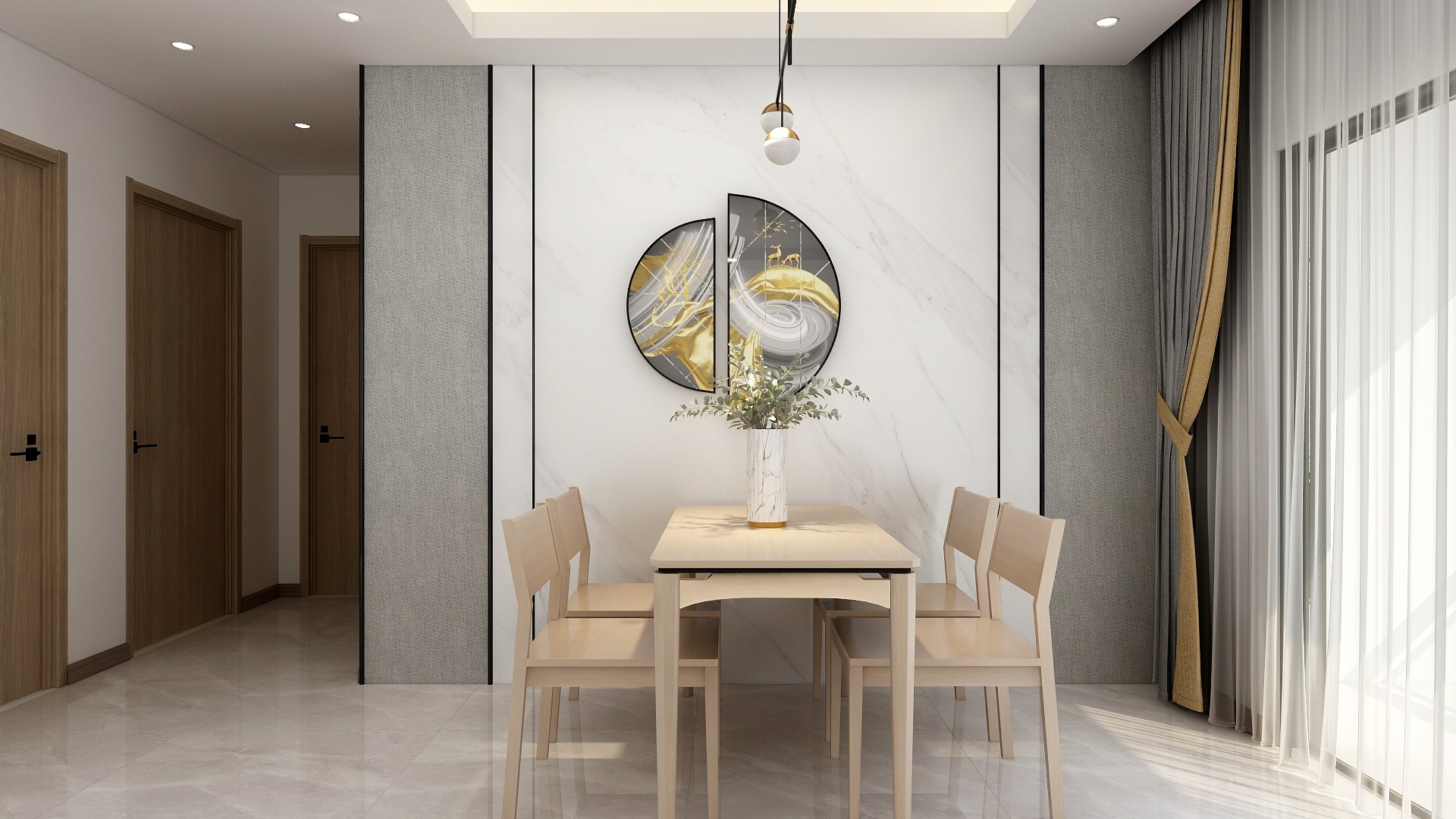 张小雯-F户型-装修设计方案