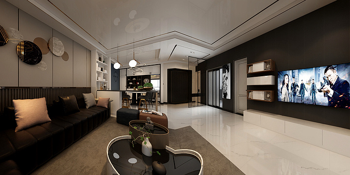 郑州屋下快装装饰设计有限公司-亚星云水居-装修设计方案