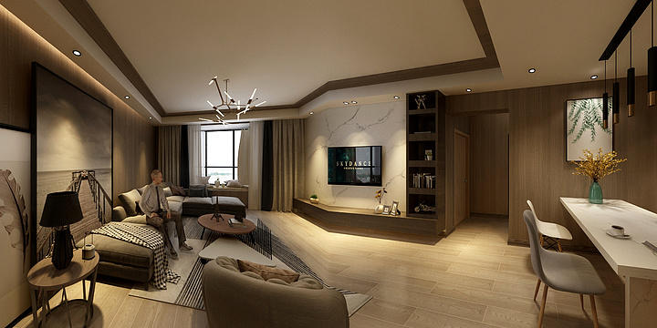 壹寐空间设计-沱源小区-装修设计方案