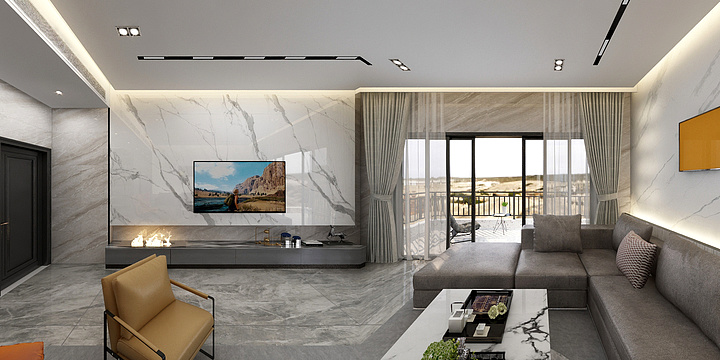 向巍-鸿枫装饰：清溪盛和豪园-装修设计方案