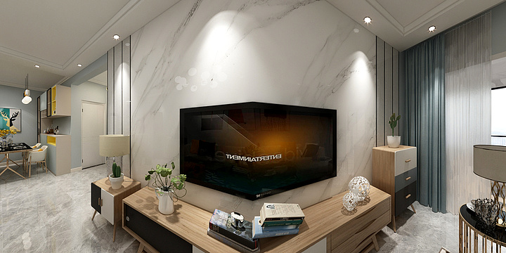 Xg789-蓝山玖玥7号楼东户-装修设计方案