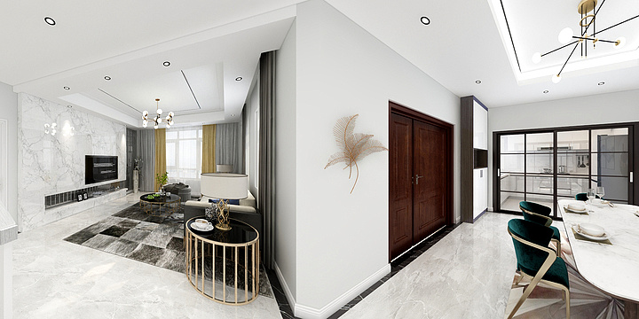 深度装饰设计总监张强-碧桂园忆西湖唐总别墅效果_rec-装修设计方案