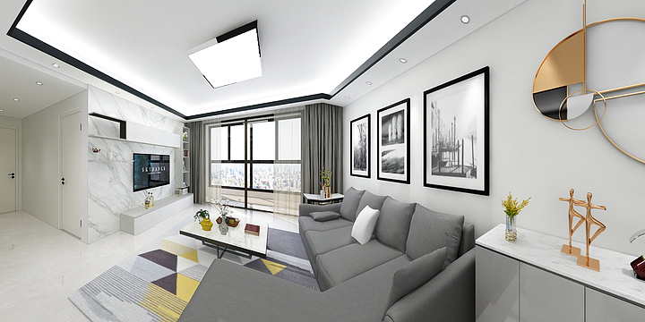 AlephWang-德雅国际城二期2#1-12-3现-装修设计方案