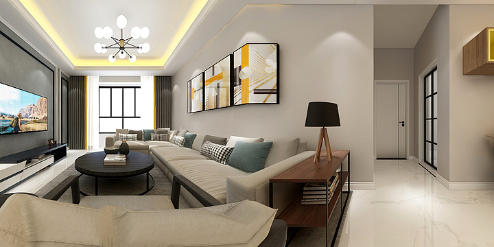 沪上.整体家装设计-京科龙湾4.1.201-装修设计方案