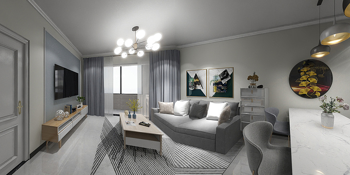 Nature♛-润都荣园张娜姐(1)-装修设计方案