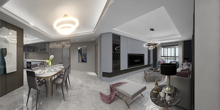 米迦勒设计-中海九樾-装修设计方案