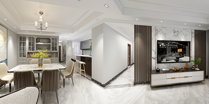 饰成新创意-轻奢简欧-装修设计方案