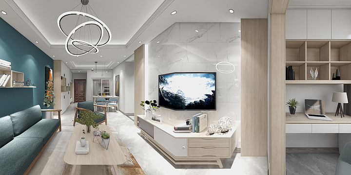 尘土设计-金科-北欧-改2-装修设计方案