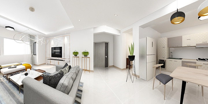 620小姑娘-毕业设计--轻奢风-装修设计方案