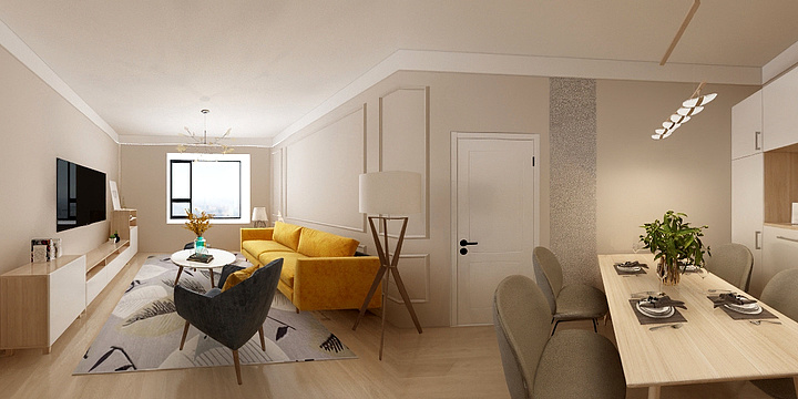 Tiny:maple_leaf:-c1 北欧-装修设计方案