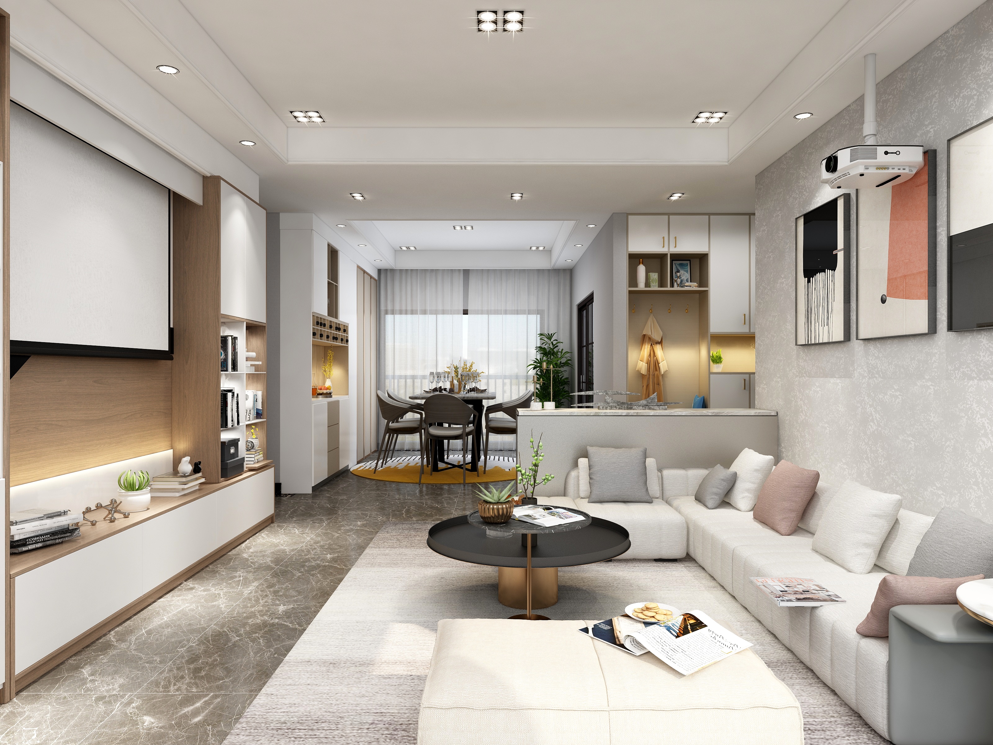 DESIGN满天星-华发四季142㎡-现代-装修设计方案