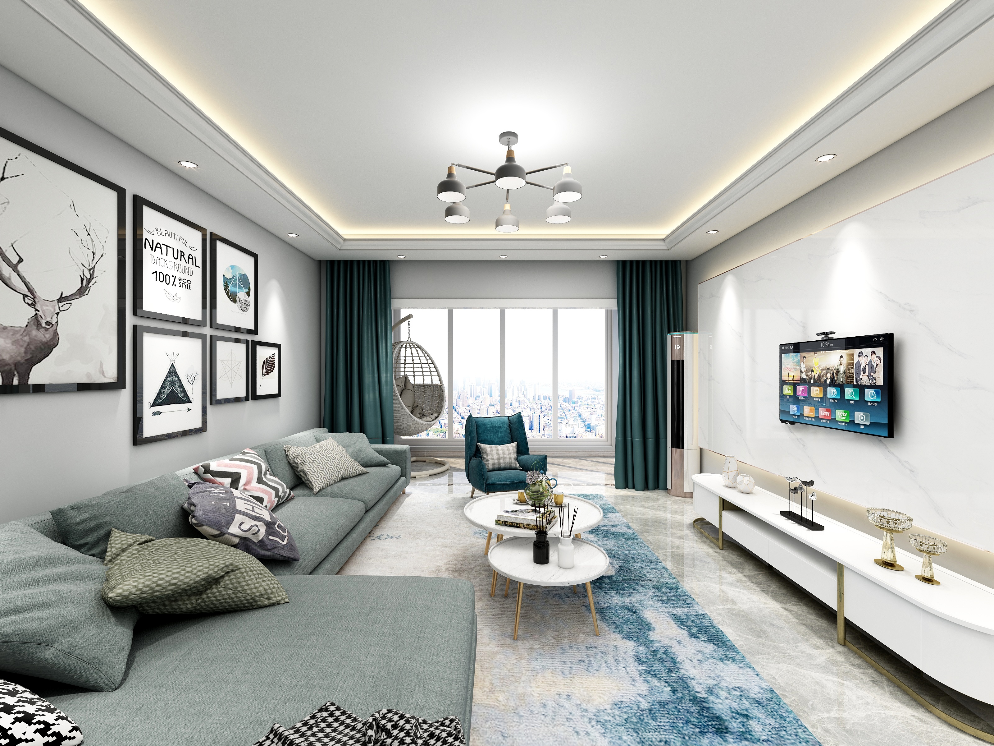 朱俊雅-西湖花园（2）-装修设计方案