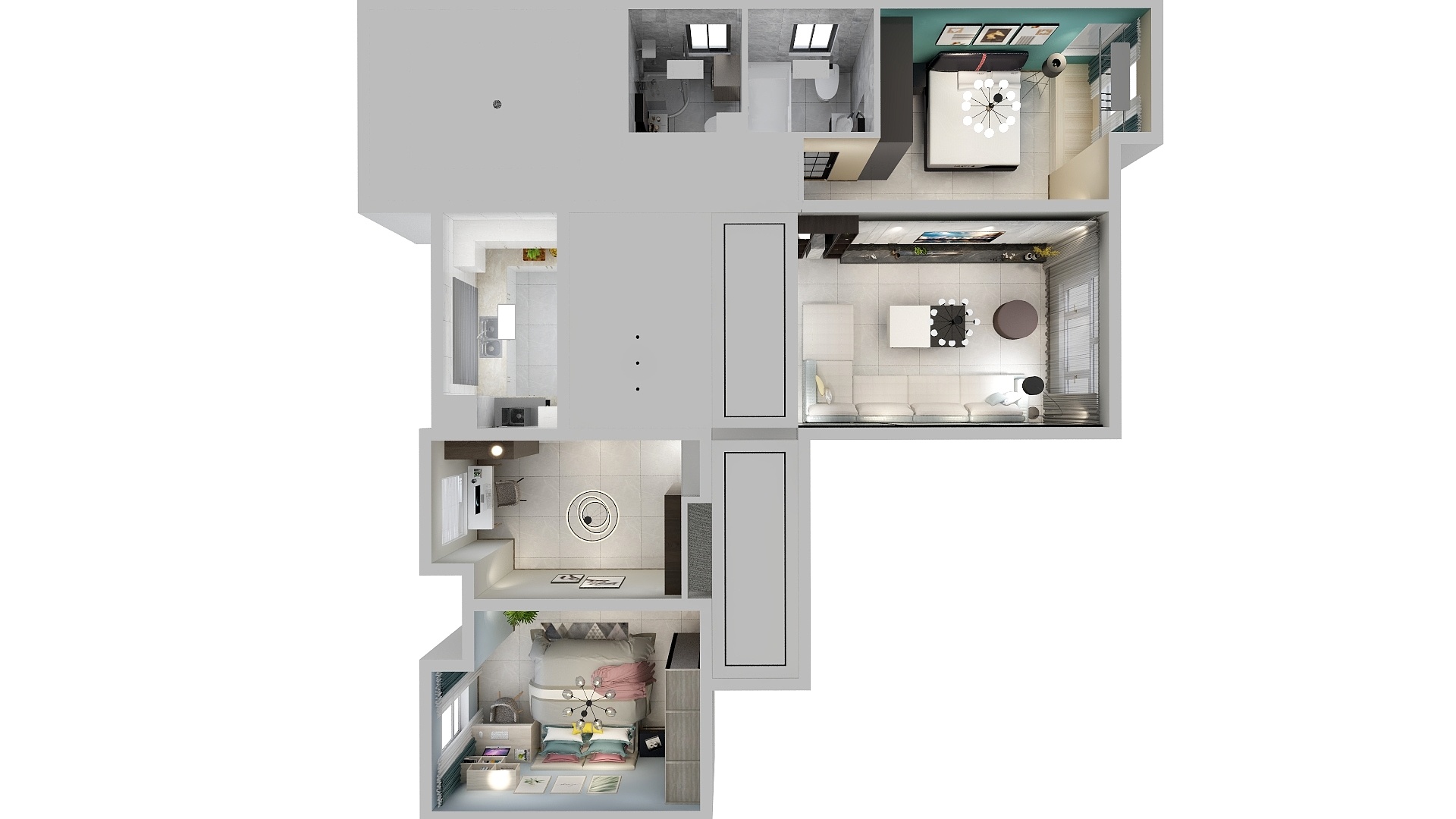 大宅装饰13811006734-剑桥郡1期134-1-1501-第一版-装修设计方案