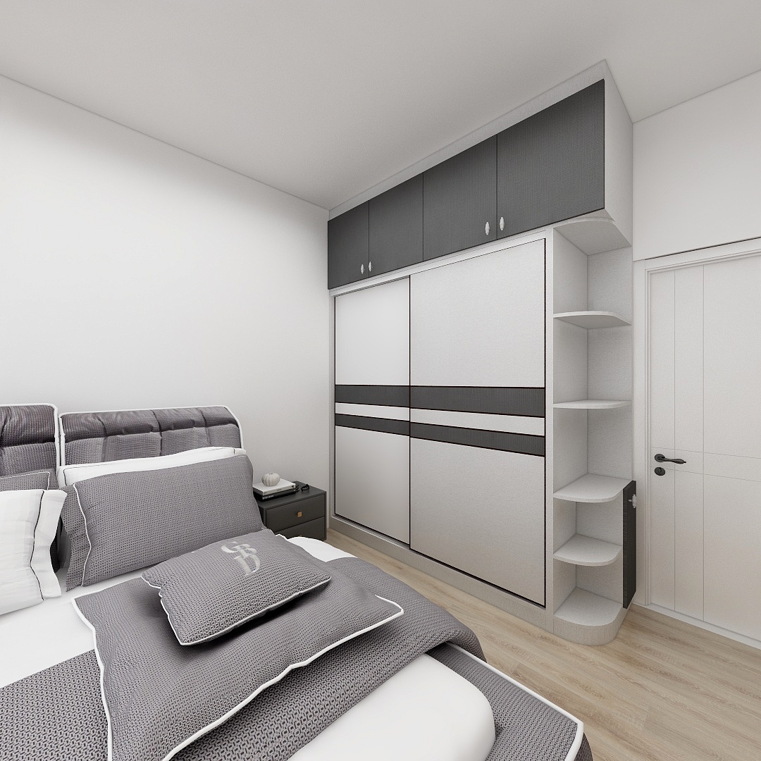 三方衣柜-豪利花园白云阁901-装修设计方案