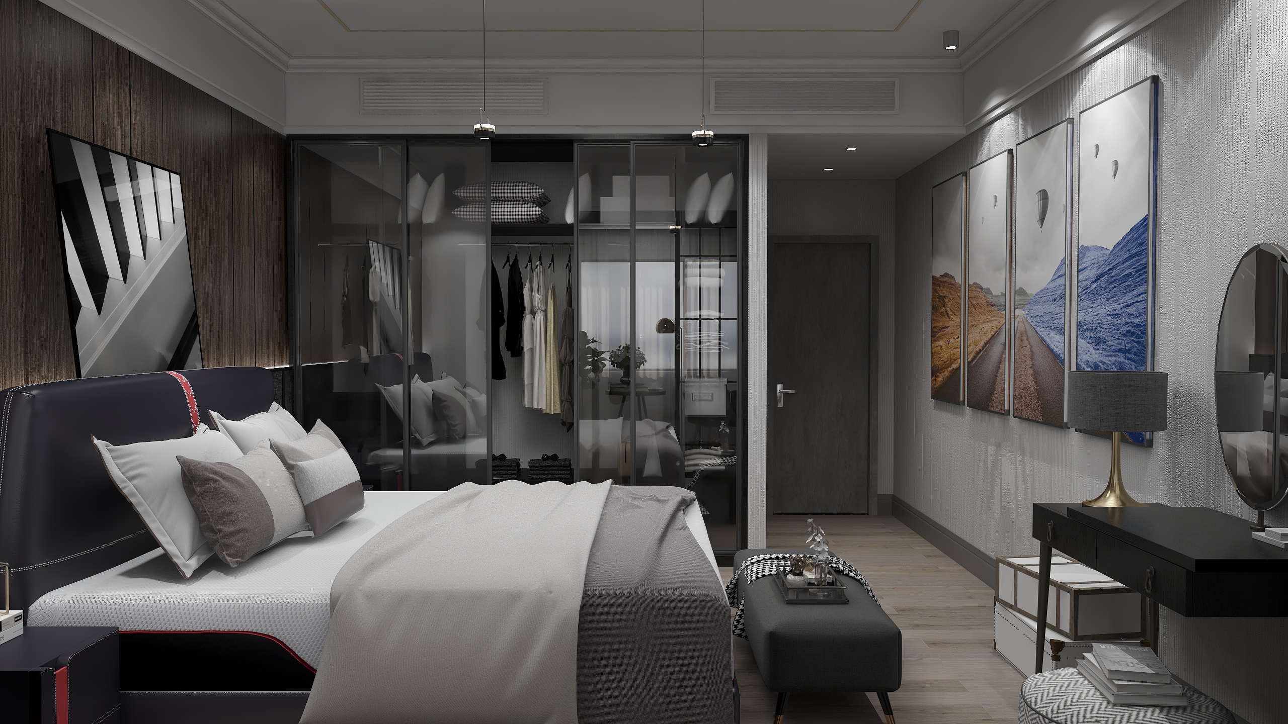 艺海无涯-软装专业作业户型-装修设计方案