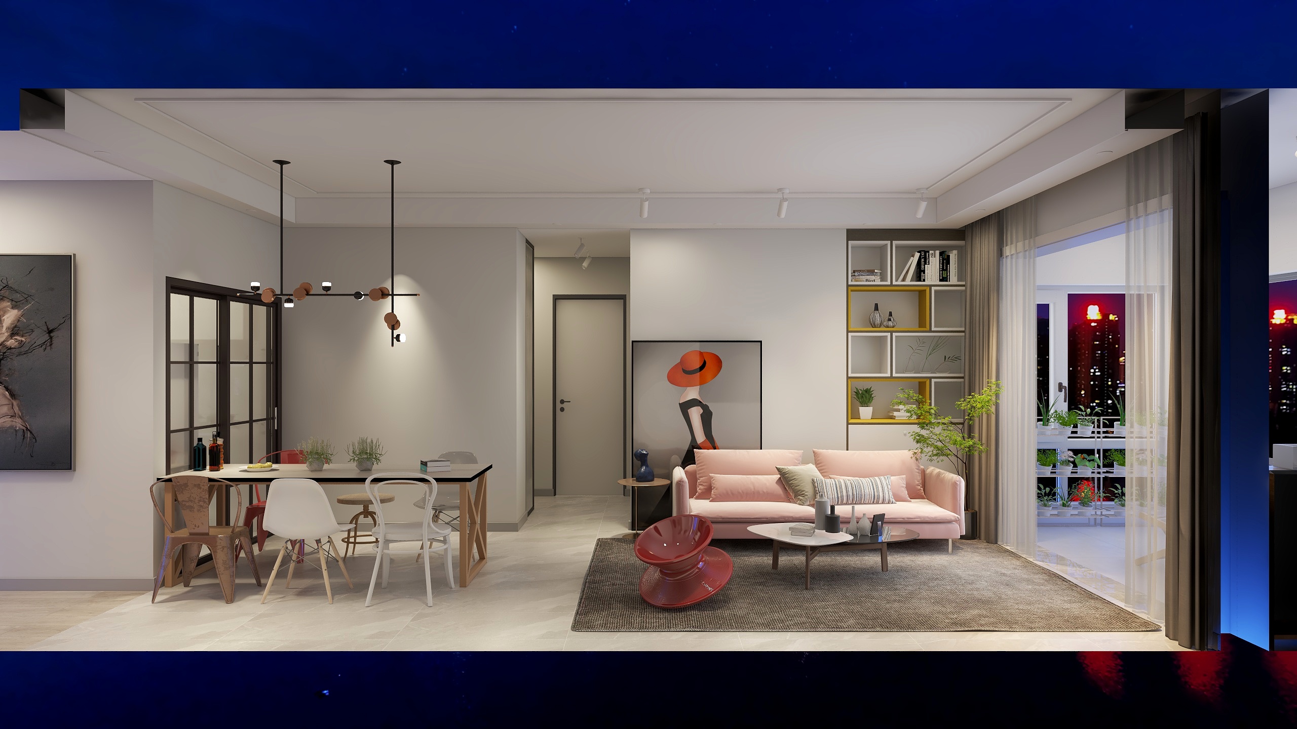 彭奎-深圳南山区俊峰丽舍-装修设计方案