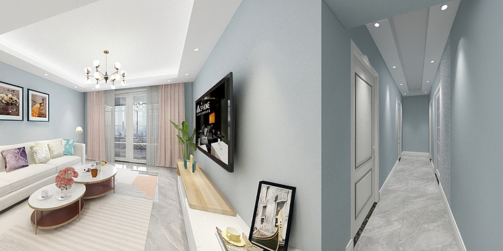 江国华16670924208-耒阳市狮子岭花苑2栋1004(北欧风格)-装修设计方案