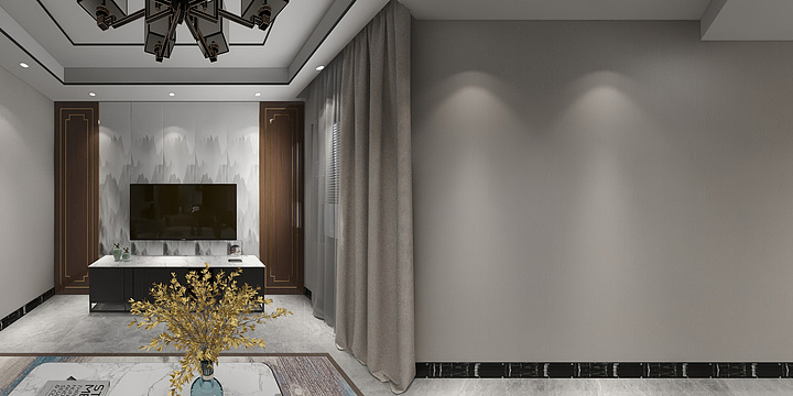 卡子KA-中原家园6东南户-装修设计方案