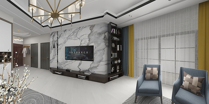 新艺美家-张家川-装修设计方案