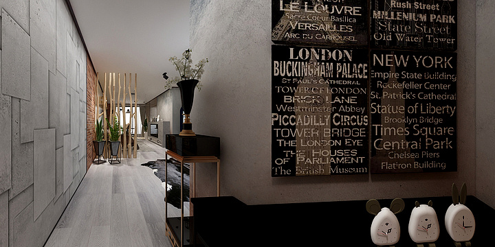 豌豆豆宝贝-乐山民宿套房-清新北欧-装修设计方案