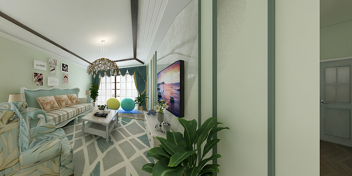 流光琴-财富中心-西区-装修设计方案