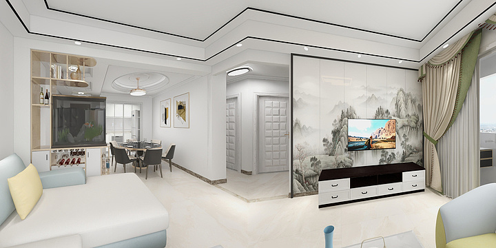 Zweif-深圳泥岗大地苑-装修设计方案