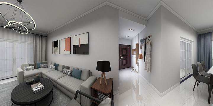 貴花糕-保利心语-装修设计方案