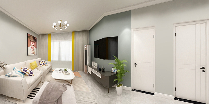 rainbow827-户型图1-装修设计方案