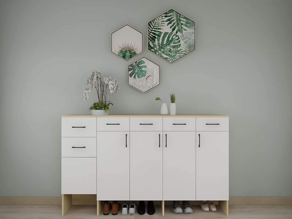 露露kxdp-北欧鞋柜-装修设计方案