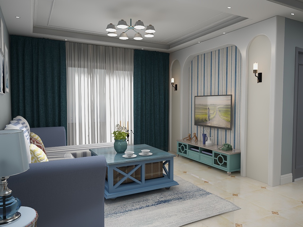 银河装饰-李梦龙-天宝福苑78.5-装修设计方案