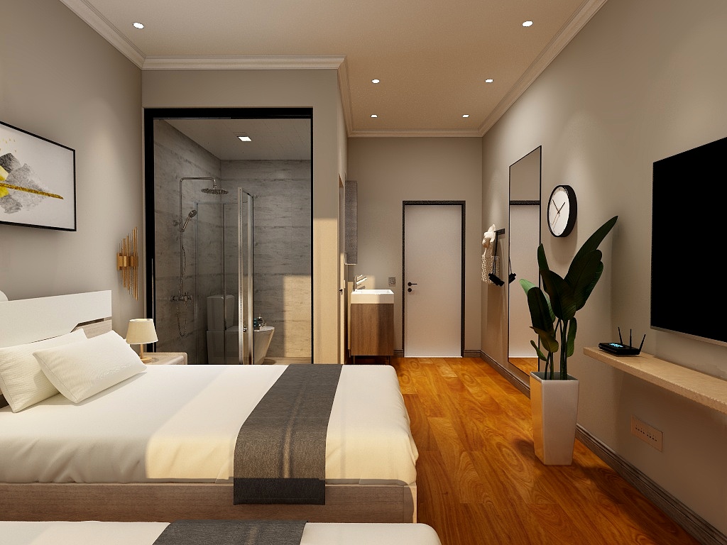 小秦77-标准间-装修设计方案