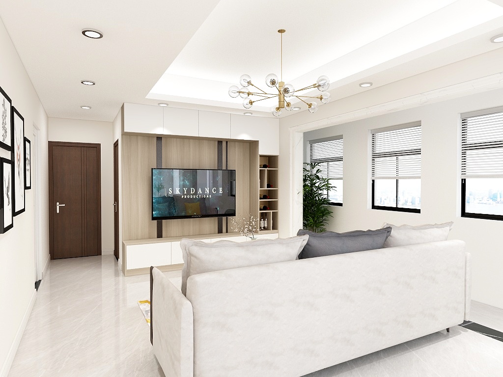 程程耶-瑞和园89.50㎡B户型3室2厅1卫-装修设计方案