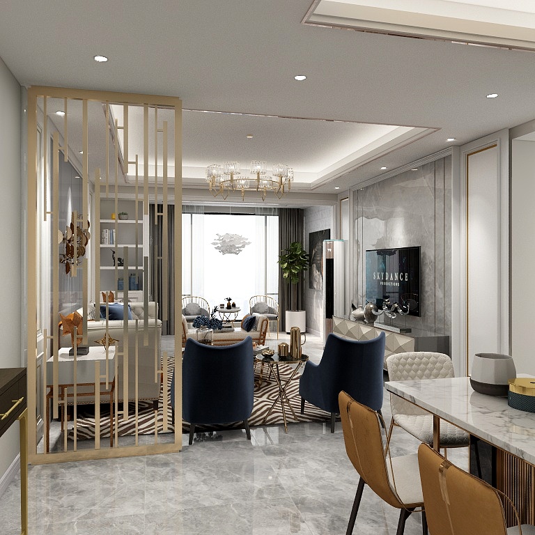 设计师张维-蔚蓝郡3期-装修设计方案