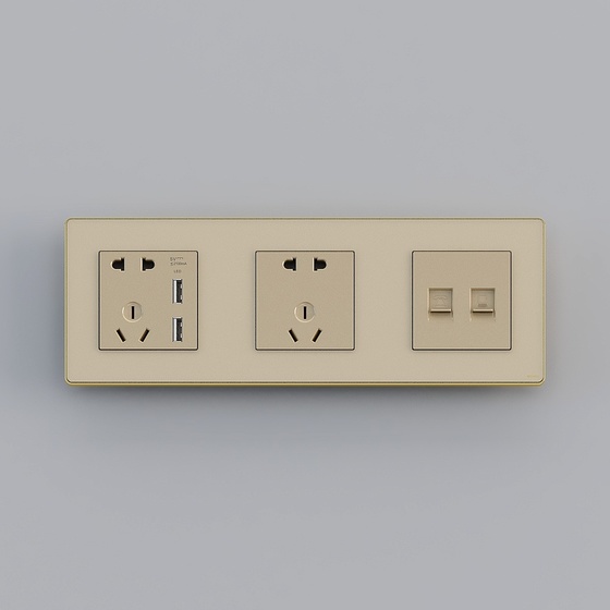 Modern Switches & Sockets,Gray