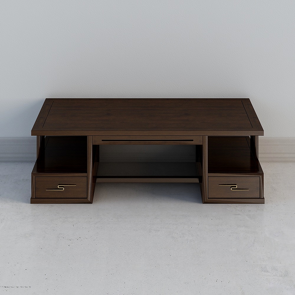 TT-SD-CJ2105茶几（金丝檀木）3D模型