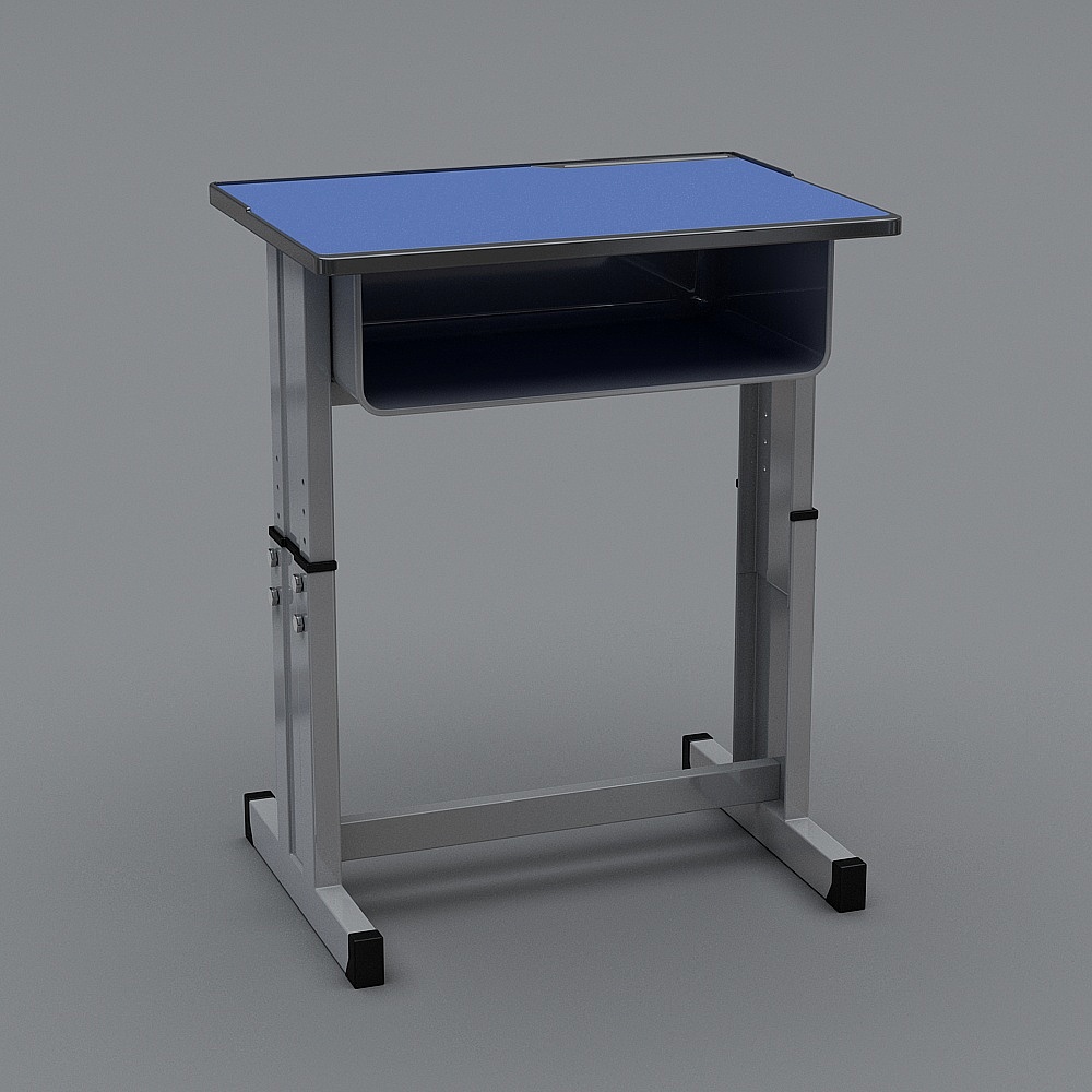 yucai-1桌3D模型
