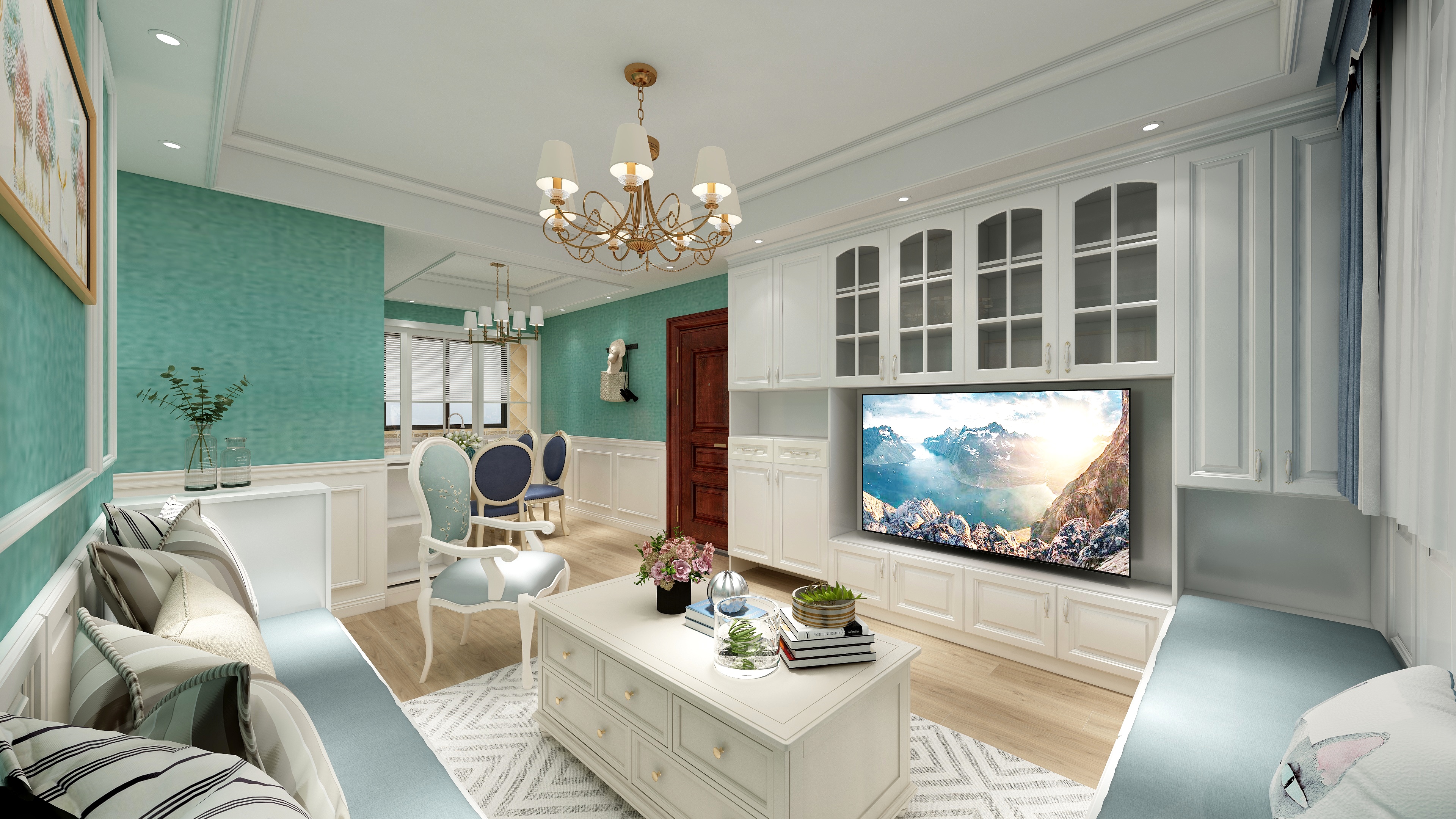 水木设计一廉开伟-Haber欧式美式-设计师娟子定稿-装修设计方案